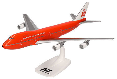 Braniff - Boeing 747-100 - 1:250