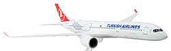 Flugzeugmodelle: Turkish Airlines - Airbus A350-900 - 1:200 - PremiumModell